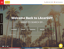 Tablet Screenshot of lacarguy.com